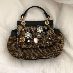 Free People beaded mini bag.